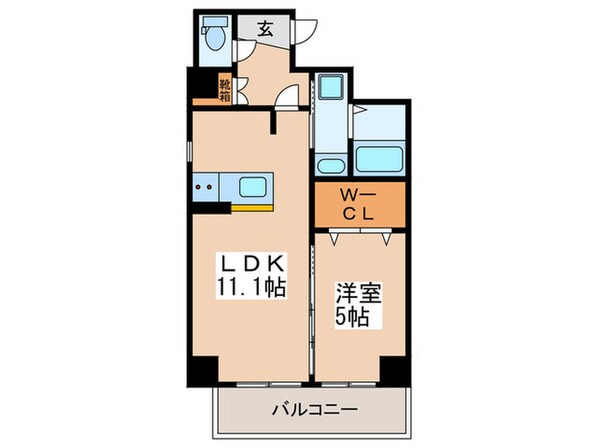 THE･TERRACE天王寺MKの物件間取画像